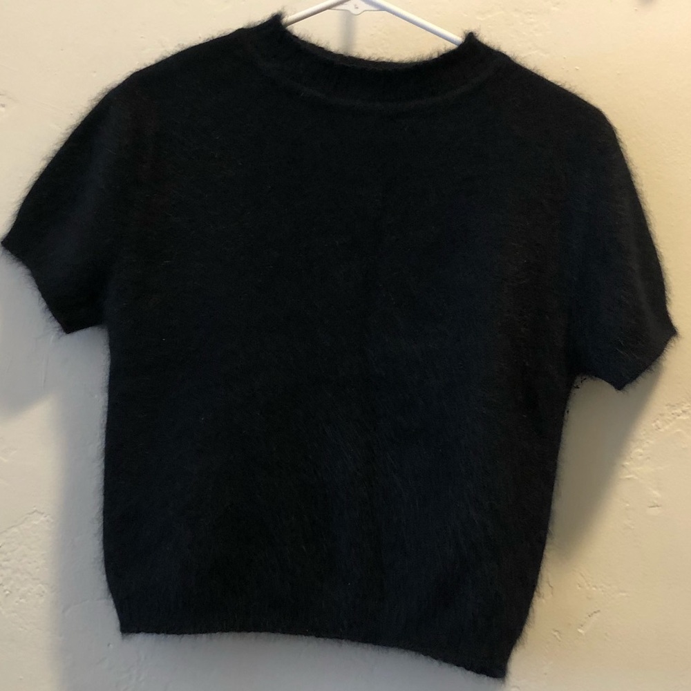 EXPRESS TRICOT ANGORA SWEATER
